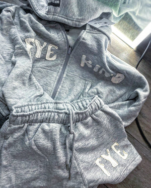 Fye Patch short set light Grey