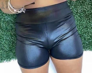 Leather Shorts